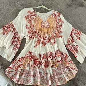 Free People Flowing Top